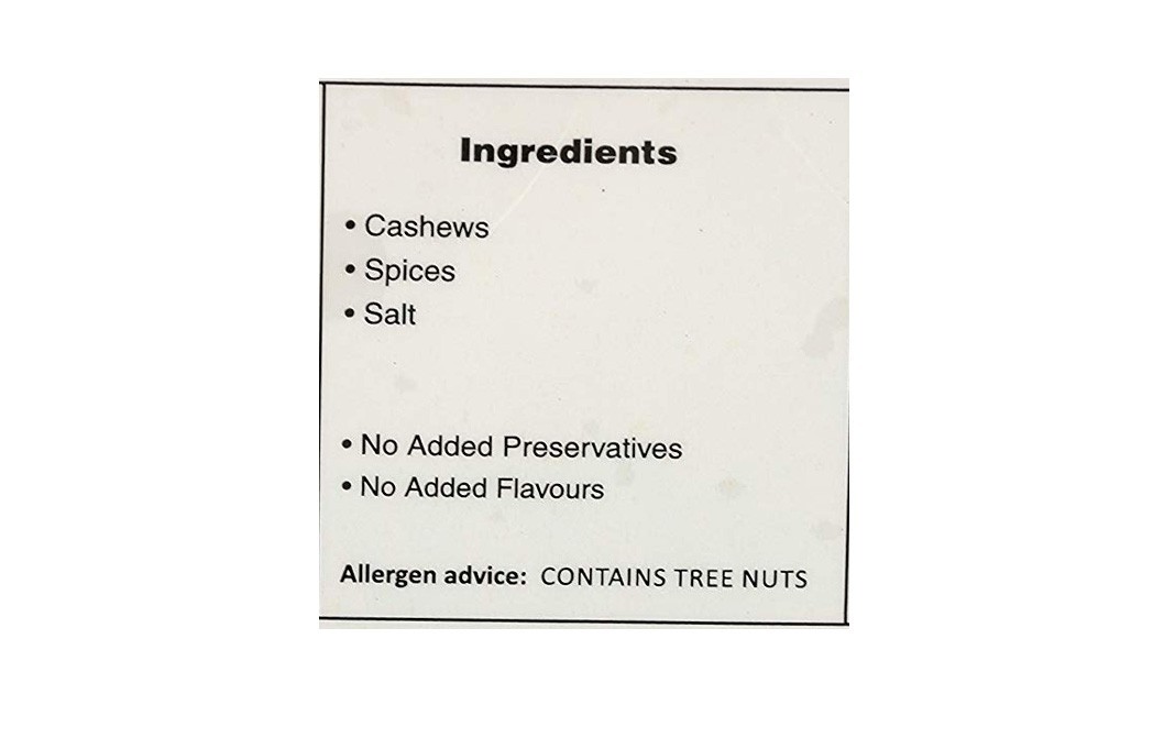 Karrotz Masala Cashews    Pack  340 grams